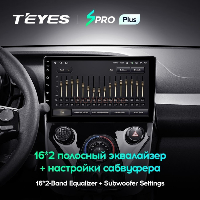 Штатная магнитола Teyes SPRO Plus 6/128 Peugeot 108 (2014-2021)