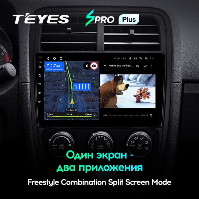 Штатная магнитола Teyes SPRO Plus 4/64 Dodge Caliber PM (2009-2013)