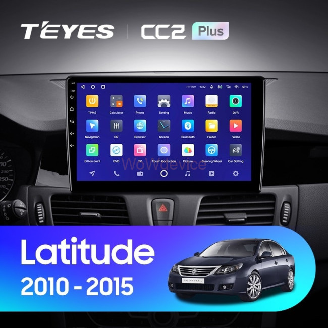 Штатная магнитола Teyes CC2L Plus 2/32 Renault Latitude 1 (2010-2015)