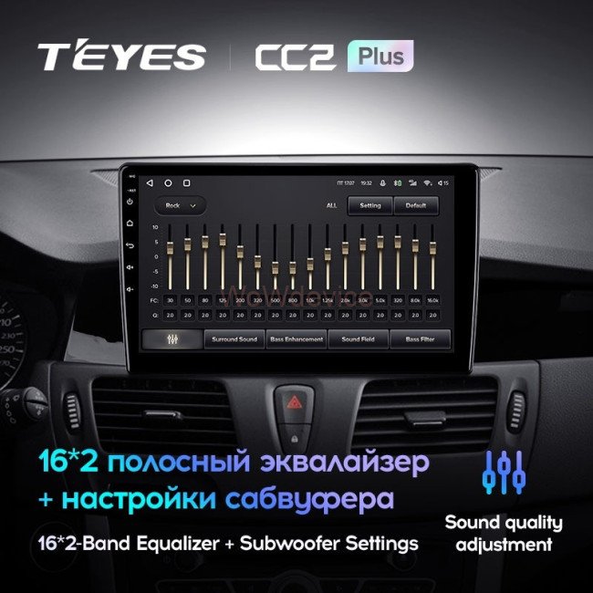 Штатная магнитола Teyes CC2L Plus 2/32 Renault Latitude 1 (2010-2015)
