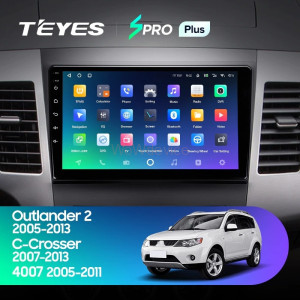 Штатная магнитола Teyes SPRO Plus 3/32 Peugeot 4007 (2007-2012) Тип-A