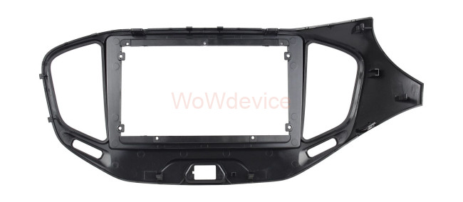 Рамка магнитолы 9.0" (цв.Глянцевый Черный) для LADA Vesta 2015+ Рамка магнитолы 9.0" (цв.Глянцевый Черный) для LADA Vesta 2015+