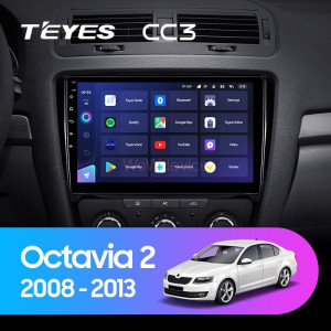 Штатная магнитола Teyes CC3L 4/32 Skoda Octavia 2 A5 (2008-2013)