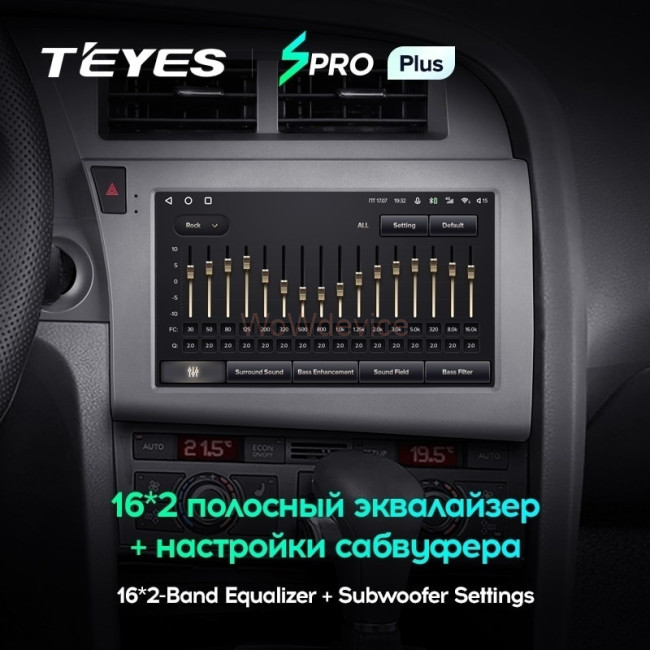 Штатная магнитола Teyes SPRO Plus 4/32 Audi S6 3 (2006-2011) Штатная магнитола Teyes SPRO Plus 4/32 Audi S6 3 (2006-2011)