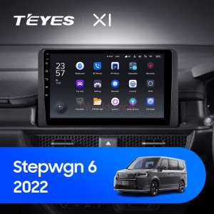 Штатная магнитола Teyes X1 4G 2/32 Honda Stepwgn 6 2022+ Правый руль