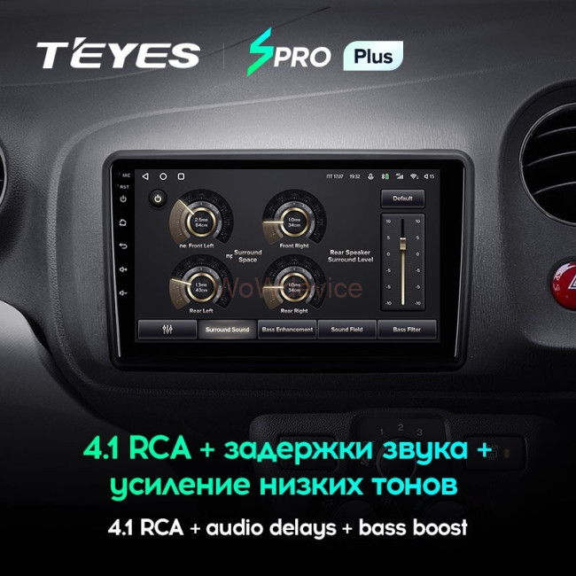 Штатная магнитола Teyes SPRO Plus 4/64 Honda Mobilio 2 Amaze (2013-2020)