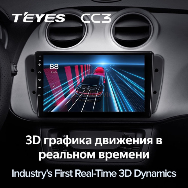 Штатная магнитола Teyes CC3 6/128 Seat Ibiza 6J (2008-2015)