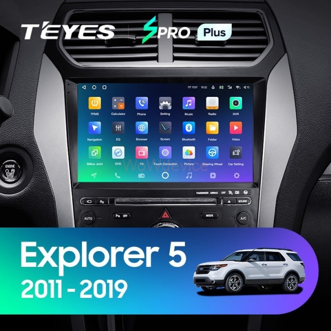 Штатная магнитола Teyes SPRO Plus 4/32 Ford Explorer 5 (2011-2019) (A)