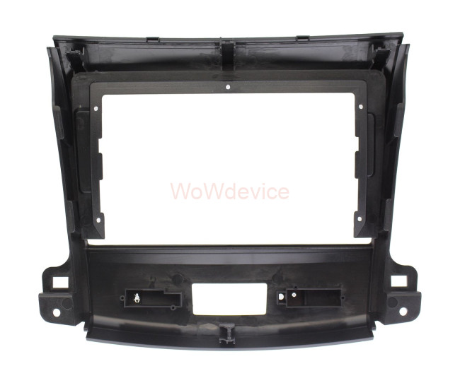 Рамка магнитолы 9.0" (цв.темно-серый) для MITSUBISHI Outlander XL 2006-2012 / CITROEN C-Crosser 2007-2012 / PEUGEOT (4007) 2007-2012 Рамка магнитолы 9.0" (цв.темно-серый) для MITSUBISHI Outlander XL 2006-2012 / CITROEN C-Crosser 2007-2012 / PEUGEOT (4007) 2007-2012