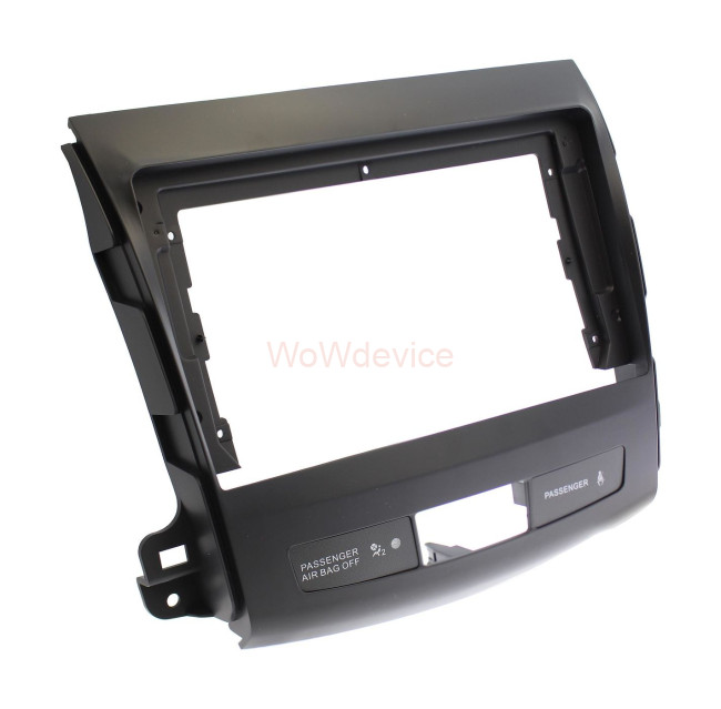 Рамка магнитолы 9.0" (цв.темно-серый) для MITSUBISHI Outlander XL 2006-2012 / CITROEN C-Crosser 2007-2012 / PEUGEOT (4007) 2007-2012 Рамка магнитолы 9.0" (цв.темно-серый) для MITSUBISHI Outlander XL 2006-2012 / CITROEN C-Crosser 2007-2012 / PEUGEOT (4007) 2007-2012