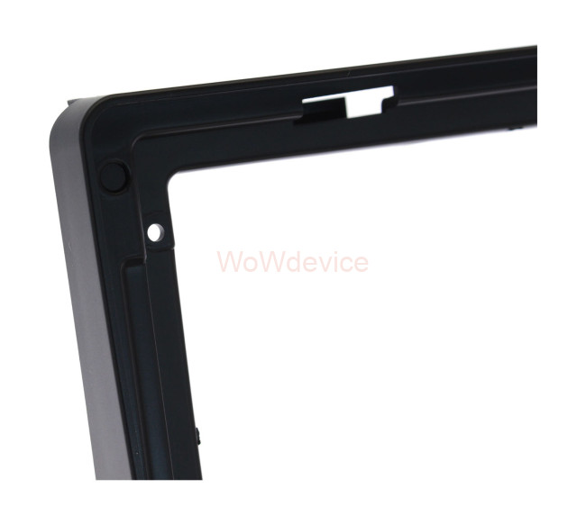 Рамка магнитолы 9.0" (цв.Черный) для RENAULT Duster 2015+ / DACIA Duster 2013-2017 ver.1