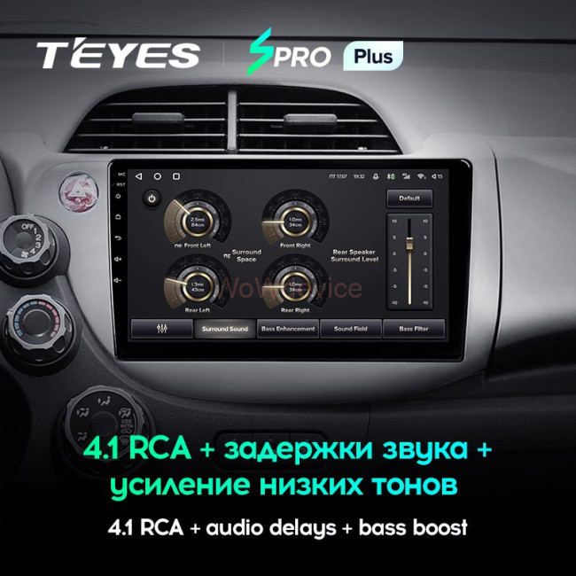 Штатная магнитола Teyes SPRO Plus 3/32 Honda Jazz 2 (2007-2014)