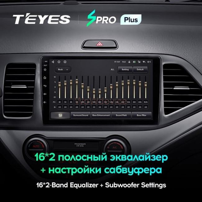 Штатная магнитола Teyes SPRO Plus 6/128 Kia Pikanto (2011-2017) Штатная магнитола Teyes SPRO Plus 6/128 Kia Pikanto (2011-2017)