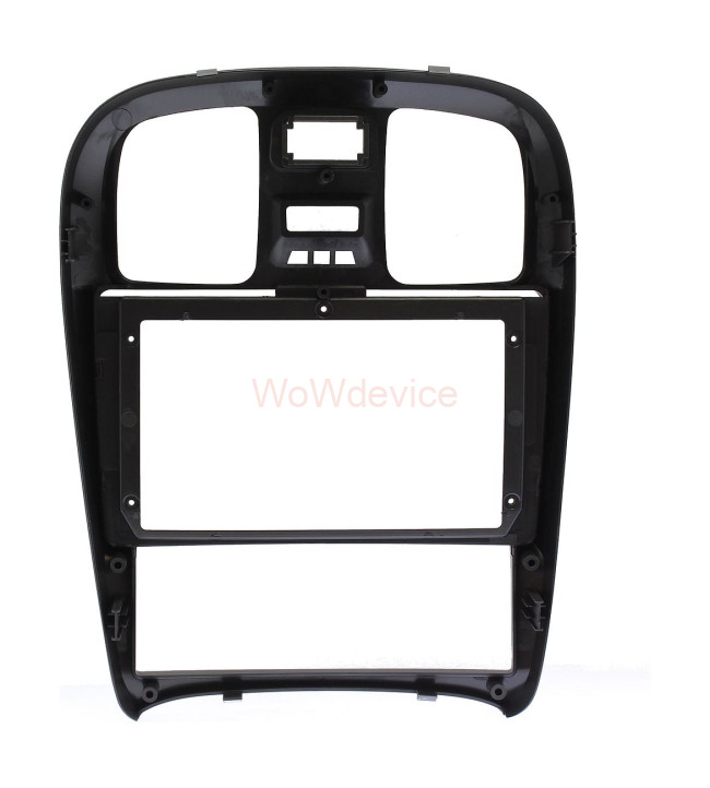 Рамка магнитолы 9.0" (цв.Черный) для HYUNDAI Sonata (EF) 2001-2012 Левый руль Рамка магнитолы 9.0" (цв.Черный) для HYUNDAI Sonata (EF) 2001-2012 Левый руль