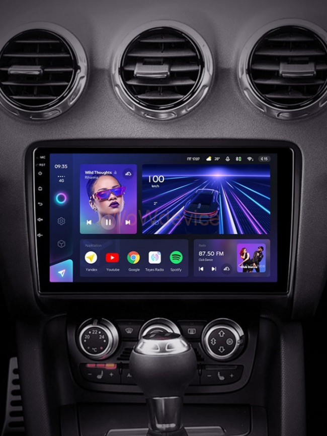 Штатная магнитола Teyes CC3 4/64 Audi TT 2 (2006-2014)