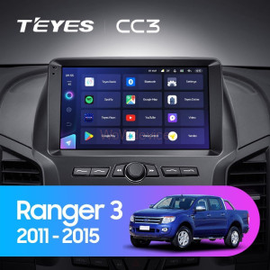 Штатная магнитола Teyes CC3L 4/32 Ford Ranger 3 (2011-2015)