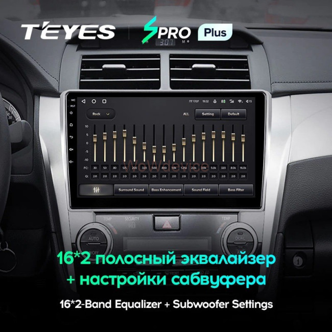Штатная магнитола Teyes SPRO Plus 4/64 Toyota Camry 7 XV 50 55 (2011-2014) Тип-A
