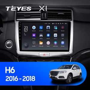 Штатная магнитола Teyes X1 4G 2/32 Haval H6 (2016-2018)