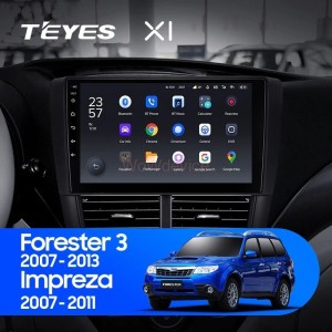 Штатная магнитола Teyes X1 4G 2/32 Subaru Impreza GH GE (2007-2011)