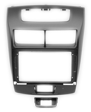 Рамка магнитолы 9.0" (цв.Глянцевый Черный) для TOYOTA Avanza, Veloz 2012+ / DAIHATSU Xenia 2012+