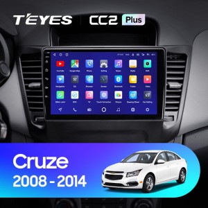 Штатная магнитола Teyes CC2 Plus 3/32 Chevrolet Cruze J300 (2008-2014)