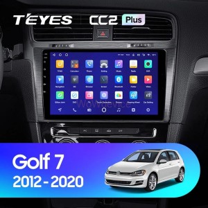 Штатная магнитола Teyes CC2 Plus 6/128 Volkswagen Golf 7 (2012-2020) F2 Тип-В