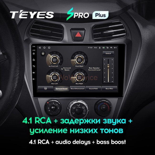 Штатная магнитола Teyes SPRO Plus 4/32 Hyundai Eon (2012-2019)