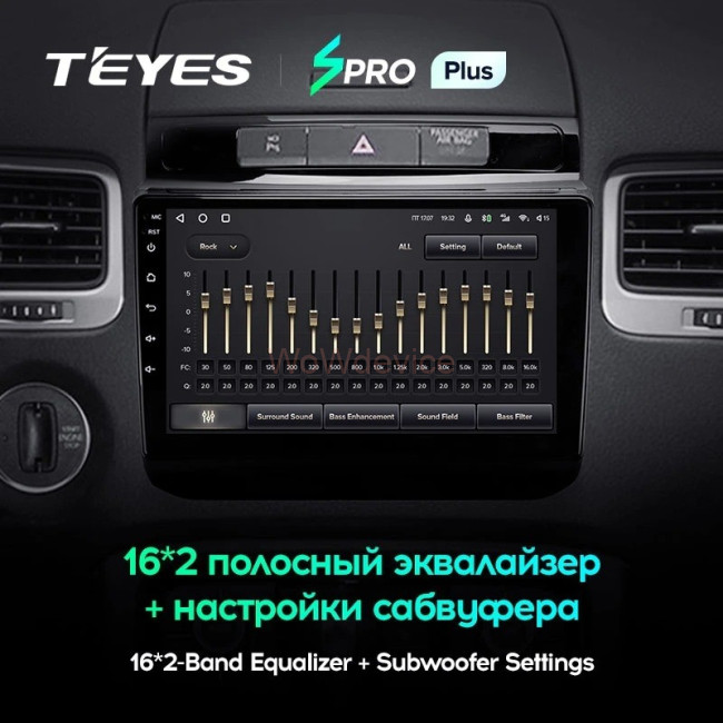 Штатная магнитола Teyes SPRO Plus 6/128 Volkswagen Touareg FL NF (2010-2018) Тип B Штатная магнитола Teyes SPRO Plus 6/128 Volkswagen Touareg FL NF (2010-2018) Тип B
