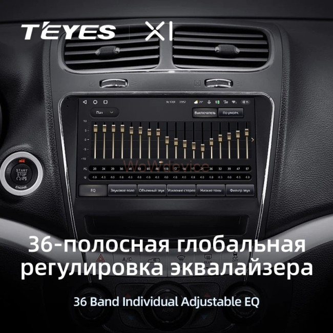 Штатная магнитола Teyes X1 4G 2/32 Dodge Journey JC (2011-2020) Штатная магнитола Teyes X1 4G 2/32 Dodge Journey JC (2011-2020)