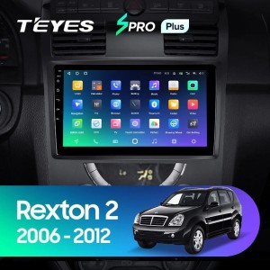 Штатная магнитола Teyes SPRO Plus 4/64 SsangYong Rexton Y250 2 (2006-2012)