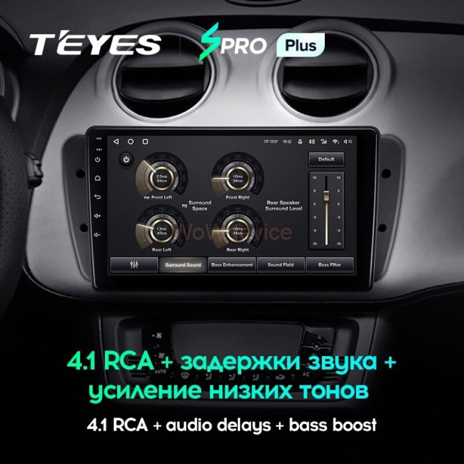 Штатная магнитола Teyes SPRO Plus 4/64 Seat Ibiza 6J (2008-2015)