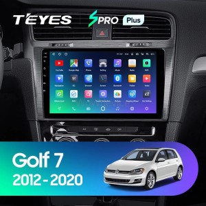 Штатная магнитола Teyes SPRO Plus 4/64 Volkswagen Golf 7 MK7 (2014-2018) Тип-B