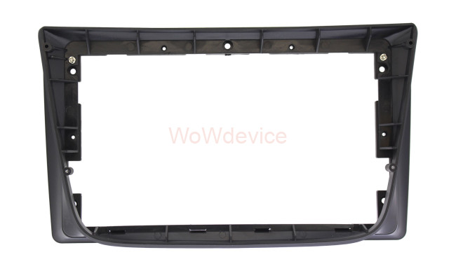 Рамка магнитолы 9.0" (цв.Черный) для KIA Sorento (XM) 2012-2020 без навигации / ver.1