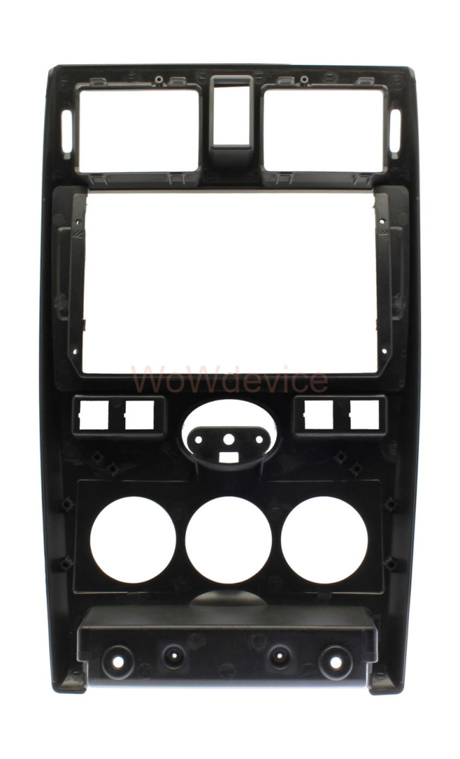 Рамка магнитолы 9.0" (цв.Серебро) для LADA Priora 2007-2014 Рамка магнитолы 9.0" (цв.Серебро) для LADA Priora 2007-2014