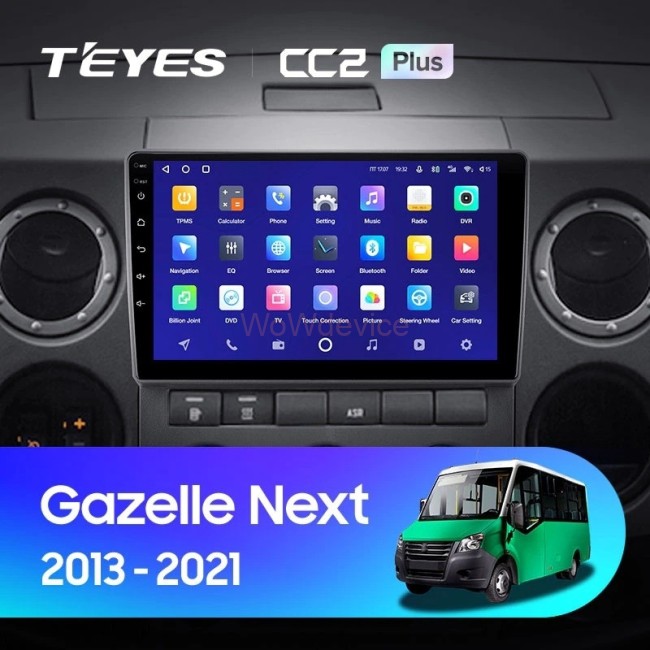 Штатная магнитола Teyes CC2L Plus 2/32 GAZ Gazelle Next (2013-2021) F3