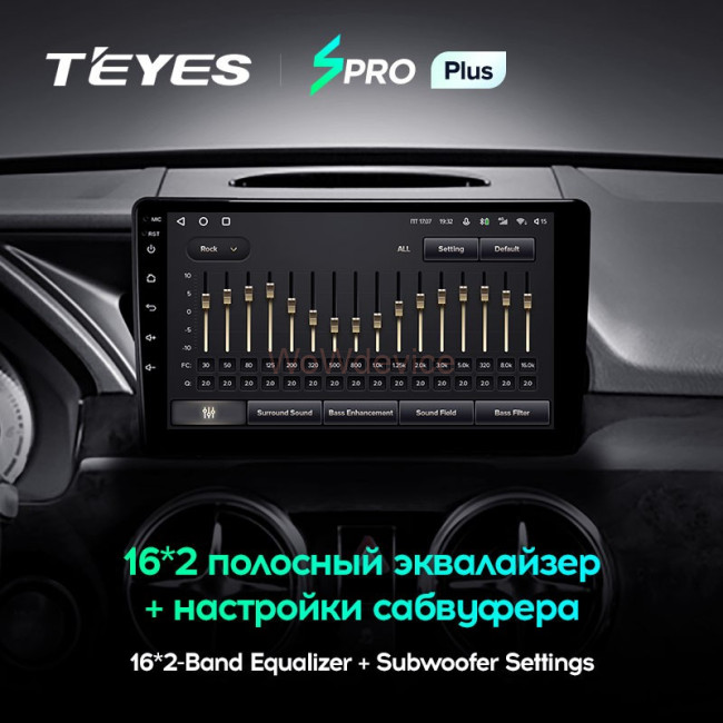 Штатная магнитола Teyes SPRO Plus 3/32 Mercedes-Benz GLK-Class X204 (2012-2015)