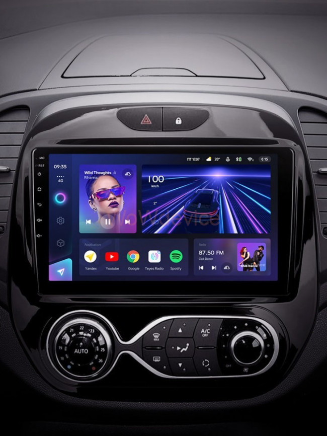 Штатная магнитола Teyes CC3 360 6/128 Renault Kaptur (2016-2019) F2