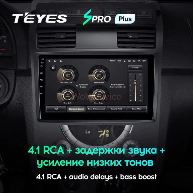 Штатная магнитола Teyes SPRO Plus 6/128 SsangYong Rexton Y250 2 (2006-2012) Штатная магнитола Teyes SPRO Plus 6/128 SsangYong Rexton Y250 2 (2006-2012)