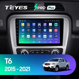 Штатная магнитола Teyes SPRO Plus 4/32 JAC T6 (2015-2021)