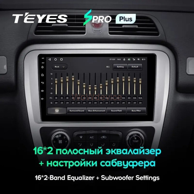 Штатная магнитола Teyes SPRO Plus 4/32 JAC T6 (2015-2021)