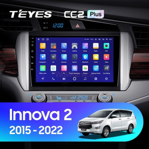 Штатная магнитола Teyes CC2 Plus 4/32 Toyota Innova 2 (2015-2022) Левый руль