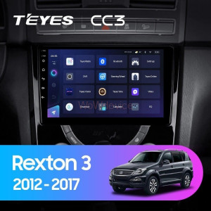 Штатная магнитола Teyes CC3 360 6/128 SsangYong Rexton Y290 3 (2012-2017)