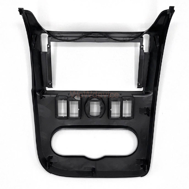 Рамка магнитолы 9.0" (цв.Черный) для LADA Largus 2012-2020