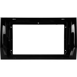 Рамка магнитолы 9.0" (цв.Глянцевый Черный) для SKODA Kodiaq 2016+