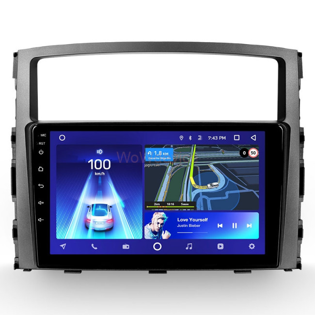 Установочный комплект Teyes для Mitsubishi Pajero 4 V80 V90 (2006-2022) Тип-А