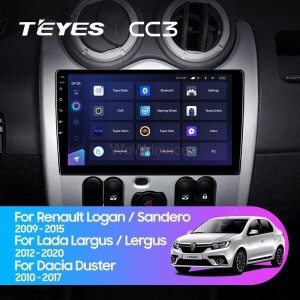 Штатная магнитола Teyes CC3 6/128 Lada Largus (2012-2020)