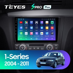 Штатная магнитола Teyes SPRO Plus 4/64 BMW 1 серия E88 E82 E81 E87 (2004-2011) Тип-A