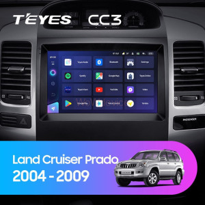 Штатная магнитола Teyes CC3L 4/32 Toyota Land Cruiser Prado 120 (2004-2009)