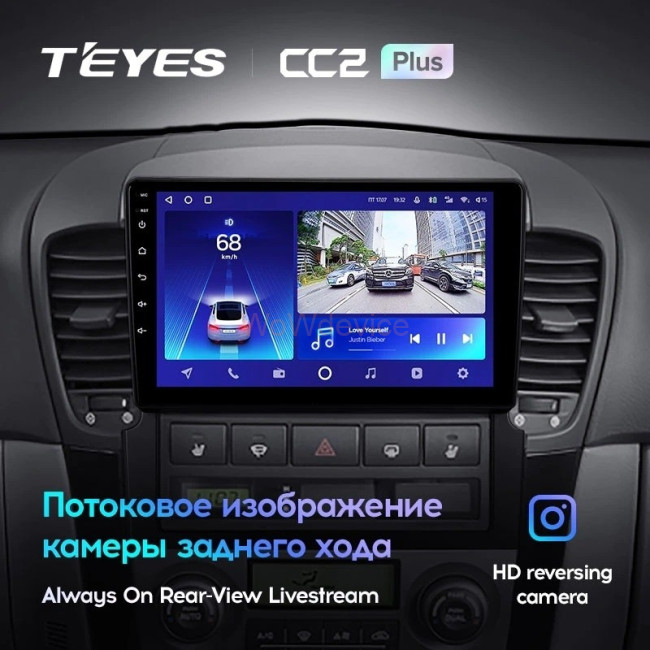 Штатная магнитола Teyes CC2 Plus 3/32 Kia Sorento BL (2002-2011)