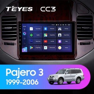 Штатная магнитола Teyes CC3 6/128 Mitsubishi Pajero 3 V70 V60 (1999-2006)